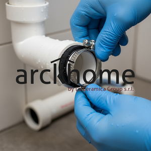 Morsetto in gomma per scarico D. 32 mm, diametro 32 mm, guarnizione di tenuta, raccordo idraulico - Product Image 3