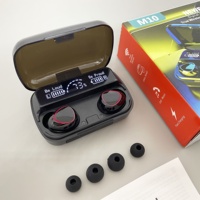 Audífonos Inalámbricos Deportivos M10 Stereo con Bluetooth 5.1, Mini Control Táctil y Bajos Superiores a los M28 y M32, Dropshipping 2026