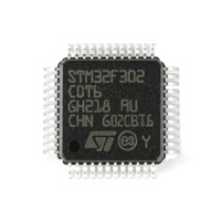 STM32F302CBT6 para Microcontrolador Cortex-M4 de 32 Bits, Circuito Integrado con 128 KB de Memoria Flash, Paquete LQFP de 48 Pines