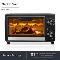 Four électrique métallique 15L 650W, multifonctionnel pour la cuisson domestique et les tartes aux œufs, four à cuisson rapide 110V/220V, vente en gros
