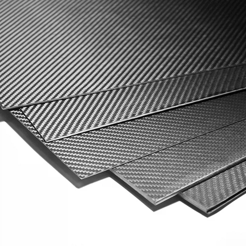 3K Twill Gloss Carbon Fiber Carbon Fiber Sheets Plates 1mm 2mm 3mm 4mm 5mm 6mm 10mm