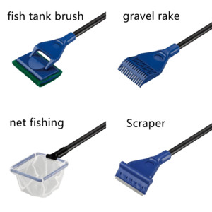 Juego de 5 Herramientas de Limpieza para Acuarios Rectangulares Ecológicas, Pinza de Pesca de Plástico, Cuchillo para Raspar <span class=keywords><strong>Algas</strong></span>, Bolsas para Cocina y Dormitorio - Product Image 5