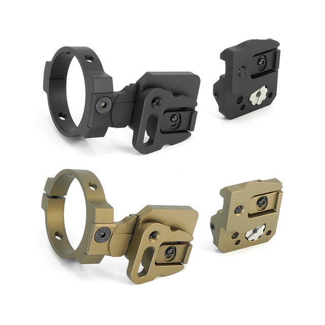 SPECPRECISION Tactical Night Vision Mount OSS Shoe Set PVS14 Style Compatible Durable Metal Housing Outdoor Hunting Accessory
