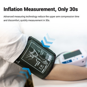 Tensiomètre numérique TRANSTEK pour usage domestique, écran extra large de 4,3 pouces, brassard réglable, tensiomètre numérique précis - Product Image 5