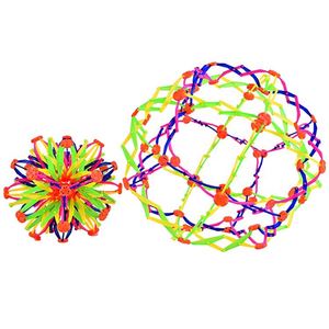 Magic Stretch Ball Toy Deformable Flower Ball Expandable Contractible Elastic <b>Outdoor</b> Catch <b>Throw</b> Ball Educational Fidget Toy - Product Image 1