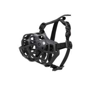 <span class=keywords><strong>Bozal</strong></span> de cesta de goma de silicona personalizado del fabricante Qbellpet para perros medianos y grandes, <span class=keywords><strong>bozal</strong></span> táctico de entrenamiento de plástico para perros transpirable - Product Image 2