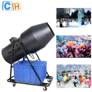 CH Jet Snow Bubble Machine 3000w Bubble Machine Vertical Spray Foam Machine For Inflatable Water Slide Inflatable Wate Park