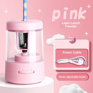 Oem ODM biểu tượng tùy chỉnh Pin hoạt động tự động điệ<span class=keywords><strong>n</strong></span> tử trẻ em điệ<span class=keywords><strong>n</strong></span> bút chì mài cho vă<span class=keywords><strong>n</strong></span> phòng và trường học Nguồ<span class=keywords><strong>n</strong></span> cung cấp - Product Image 6