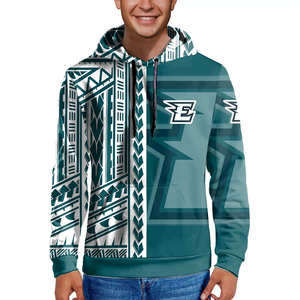 2025 personnalisé dernière conception polynésienne équipe de football Fans Jersey Hoodies complet 32 équipes pull - Product Image 1