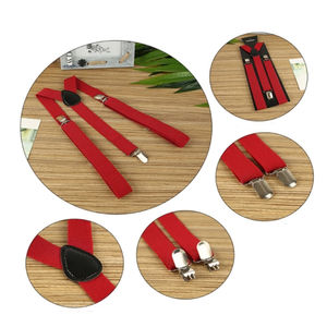 Tirantes para Hombre, Tirantes para Pantalones, Tirantes para Camisa, Tirantes para Vestido de Mujer, Tirantes para Traje de Boda, Tirantes para Fiesta, Tirantes de Colores Sólidos con Correas - Product Image 6