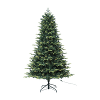 Sapin de Noël artificiel LED de haute qualité en PE et PVC mélangés pour la décoration intérieure et extérieure