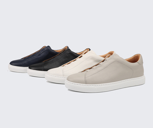 Zapatillas de deporte informales planas para hombre de cuero transpirable de alta calidad de fabricante - Product Image 5