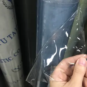 0.25mm Factory Direct Sale PVC Clear Transparent Soft Plastic Film for Making Book Cover/Protective Film