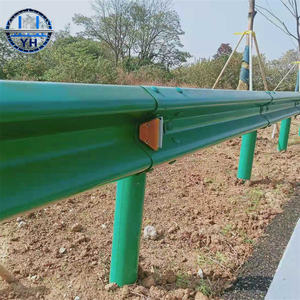 Barandillas de Seguridad de Acero Galvanizado EN1317 de Múltiples Estilos para Exportación Global, Barandillas de Carretera de Dos Ondas, Barreras de Tráfico - Product Image 4