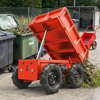 Camion benne hydraulique électrique télécommandé pour la construction en acier, nouveau modèle Kylin K600, véhicule de transport de haute qualité pour