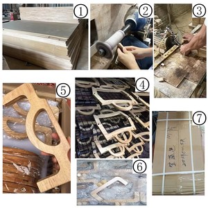 Asas Redondas de Madera <span class=keywords><strong>para</strong></span> Bolsos, Asas de Madera Contrachapada <span class=keywords><strong>para</strong></span> Carteras y Marcos <span class=keywords><strong>para</strong></span> Bolsos, <span class=keywords><strong>para</strong></span> Bolsos Hechos <span class=keywords><strong>a</strong></span> Mano y Bolsos Tejidos, Manualidades DIY - Product Image 3