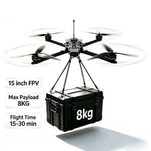 15 Inch Long Range Professional ai FPV Racing <b>Drone</b> with 8KG Max Takeoff Payload Outdoor 10km freestyle FPV <b>drone</b> frame - Product Image 5
