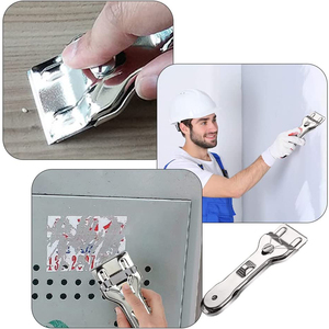Raspador de Cuchillas Retráctiles, Limpiador de Vidrios y <span class=keywords><strong>Estufas</strong></span> de Acero Inoxidable con Cuchillas Reemplazables para Eliminar Adhesivos - Product Image 5