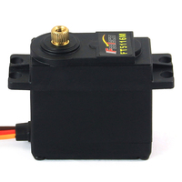 Servomoteur numérique programmable FEETECH FT5116M pour voitures RC, taille standard, 6V 15kg.cm, engrenage métallique, protection pour robots et bras de modèles RC