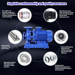 Pompe centrifuge industrielle en ligne à haute efficacité pour la circulation et la pressurisation d'eau chaude et froide - Product Image 3