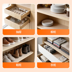 Drawer Liner Mat Self Adhesive PVC Waterproof Oil Proof Moisture Proof For Kitchen Storage Drawer - Product Image 4