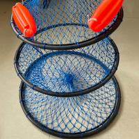 Filet de pêche multi-flotteurs en nylon pour garder le poisson vivant dans l'eau