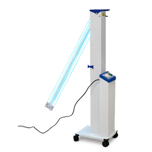 Carrito Esterilizador Desinfectante Médico Hospitalario con Lámpara Germicida UV de Doble Tubo Plegable y Móvil - Product Image 2
