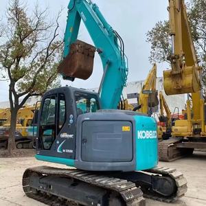 Excavatrice d'occasion prête à être expédiée Kobelco SK125SR, excavatrice de terrassement d'occasion, Kobelco SK125 120 130 à vendre - Product Image 1