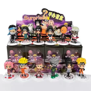 Creatieve One Pieces Demon Slayers Narutos Anime Figuur Blind Box Voor Klauwmachine Cartoon Poppen Verrassingsdoos Voor Kid Cadeaus