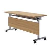 Table d'étude de réunion pliable mobile multifonctionnelle personnalisée en gros de la meilleure qualité en usine