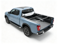 Bâche de benne souple et durable enroulable pour camionnette 4x4, accessoires pour pick-up F150 avec benne de 5,5 pieds