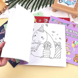 สมุดระบายสีการ์ตูน40หน้าสำหรับเด็กฟิล์มเคลือบกระดาษสำหรับใช้ในห้องนอน - Product Image 2