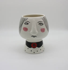 Visage Dame <span class=keywords><strong>Tête</strong></span> <span class=keywords><strong>Vase</strong></span> <span class=keywords><strong>En</strong></span> Céramique Visage Humain <span class=keywords><strong>Vase</strong></span> <span class=keywords><strong>Vase</strong></span> <span class=keywords><strong>En</strong></span> Céramique Rustique - Product Image 2