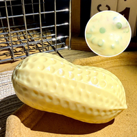 ASMR Crunchy Ball Peanut Stress Ball Toy Creative Squeeze Toys Vegetable Stretchy Anti Stress Peanut Squeeze Toy Block Filled