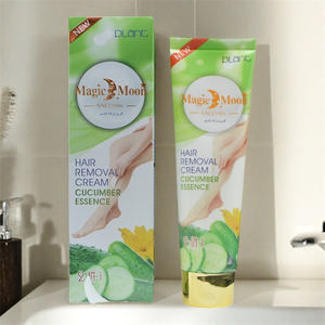 Private Label organico 120mL essenza di cetriolo lisciante permanente crema per la depilazione per gli uomini delle donne - Product Image 3