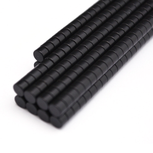 Balin không thấm nước màu đen <span class=keywords><strong>Epoxy</strong></span> tráng thiêu kết Neodymium đĩa Nam Châm Tròn <span class=keywords><strong>NdFeB</strong></span> vĩnh viễn siêu mạnh N52 Nam châm Neodymium - Product Image 5
