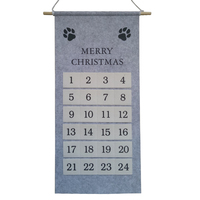 Wandbehang Filz Weihnachts baum Kalender Filz Advents kalender
