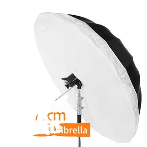 Godox 70 인치 180cm 실버 블랙 반사 우산 조명 빛 우산 대형 디퓨저 코브