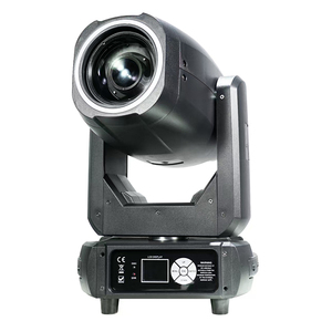 ไฟเวทีแบบเคลื่อนย้ายได้ Bertin 200W LED BSW RGBW แสงวอร์มไวท์ สำหรับสถานีโทรทัศน์และงานอีเว้นท์ ไฟบีมวอชสปอต LED 200W BSW 3IN1 Movi - Product Image 1