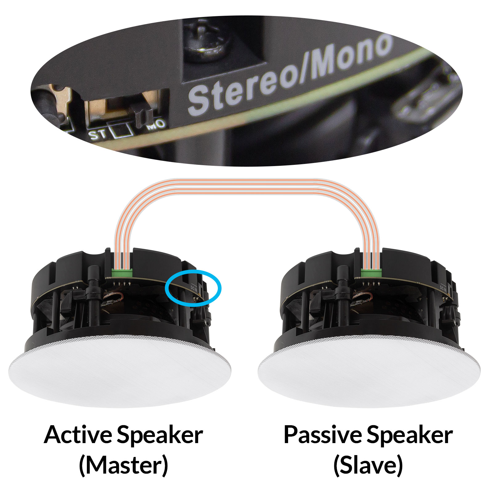 surface ceiling speaker