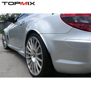 Pour <span class=keywords><strong>Mercedes</strong></span>-<span class=keywords><strong>Benz</strong></span> <span class=keywords><strong>SLK</strong></span> <span class=keywords><strong>55</strong></span> <span class=keywords><strong>AMG</strong></span> (R171) 2005-2011, pièces décoratives de carrosserie automobile en fibre de carbone de haute qualité, passage de roue arrière - Product Image 5