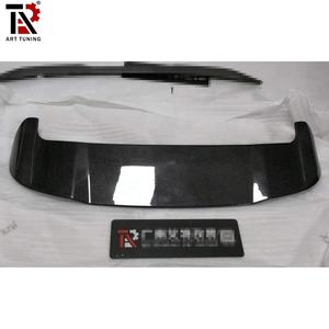 Pour <span class=keywords><strong>BMW</strong></span> <span class=keywords><strong>X3</strong></span> G01 fibre de carbone <span class=keywords><strong>coffre</strong></span> arrière aile <span class=keywords><strong>toit</strong></span> becquet pont unique finition chromée 3M ruban Installation - Product Image 5