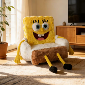 Sillón <span class=keywords><strong>de</strong></span> Peluche Personalizado <span class=keywords><strong>de</strong></span> <span class=keywords><strong>Bob</strong></span> <span class=keywords><strong>Esponja</strong></span>, Sofá <span class=keywords><strong>de</strong></span> Terciopelo con Personajes <span class=keywords><strong>de</strong></span> Dibujos Animados, Muebles Creativos para Dormitorio Infantil, Regalo <span class=keywords><strong>de</strong></span> Cumpleaños - Product Image 5