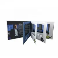 كوت رسومات مذهلة 7 بوصة A5 بطاقة LCD TFT فيديو كتيب للدعاية والاعلان