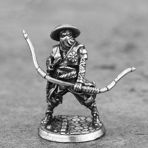 Ensemble de Mini figurines peintes en 3D, <span class=keywords><strong>jeu</strong></span> de société OEM en plastique, figurines miniatures en PVC, avec séchage à l'huile, personnalisé - Product Image 3