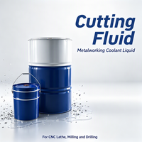 Fluide de coupe semi-synthétique et huile de refroidissement pour usinage de métaux, à base d'eau, pour CNC et tours – Prix usine