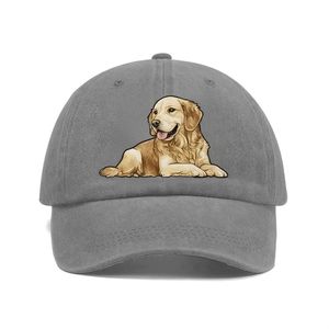 Casquette de baseball ajustable à imprimé <span class=keywords><strong>Golden</strong></span> <span class=keywords><strong>Retriever</strong></span> casquette de sport décontractée cadeau idéal pour la famille et les amis casquette de soleil - Product Image 2