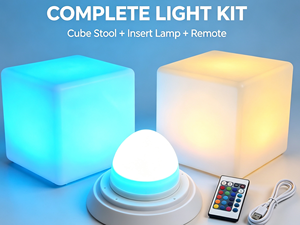 Inserto LED per Decorazione Pianeti Luminosi, Batteria Ricaricabile, Telecomando, Cambio Colore - Product Image 4