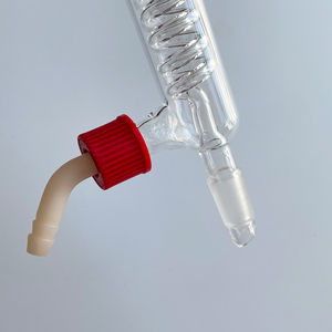 Condensador Graham de vidrio de borosilicato con conexiones de manguera extraíbles CS Labglass Lab - Product Image 6