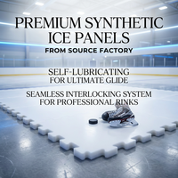 Panneaux de glace synthétique autolubrifiants en PEHD pour patinage, tir et glisse sur le hockey – Approvisionnement direct usine
